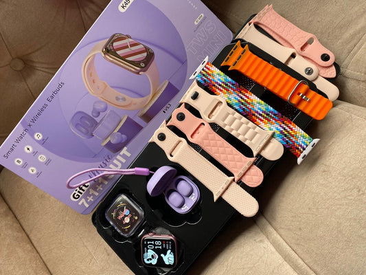 Combo Smartwatch y Audífonos